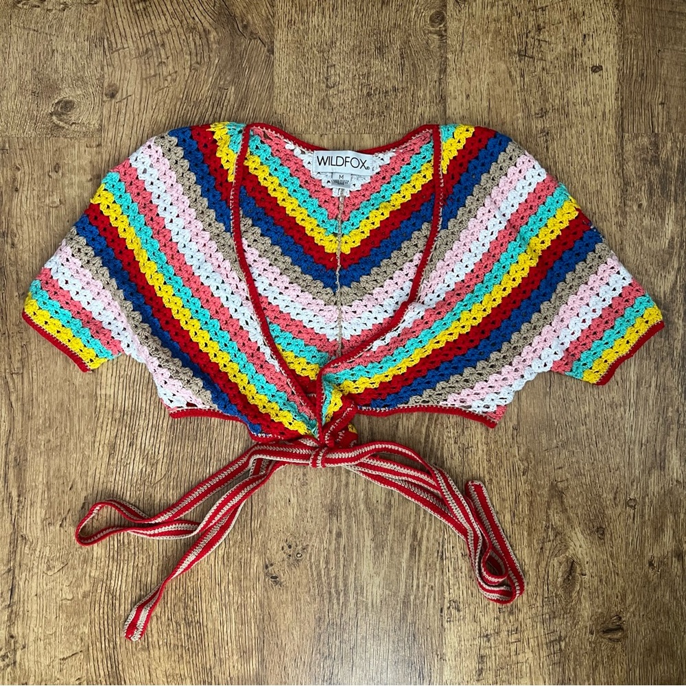 Wildfox Gigi Crochet Top
